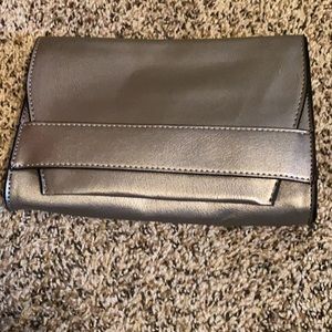 Silver clutch!
